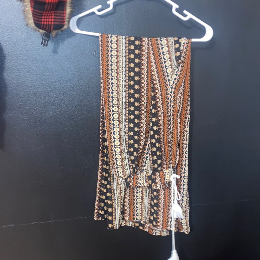 Boho wide leg pants